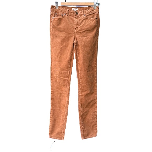 J. Crew Pants - J.CREW High Rise Skinny Brown Corduroys, Size 25